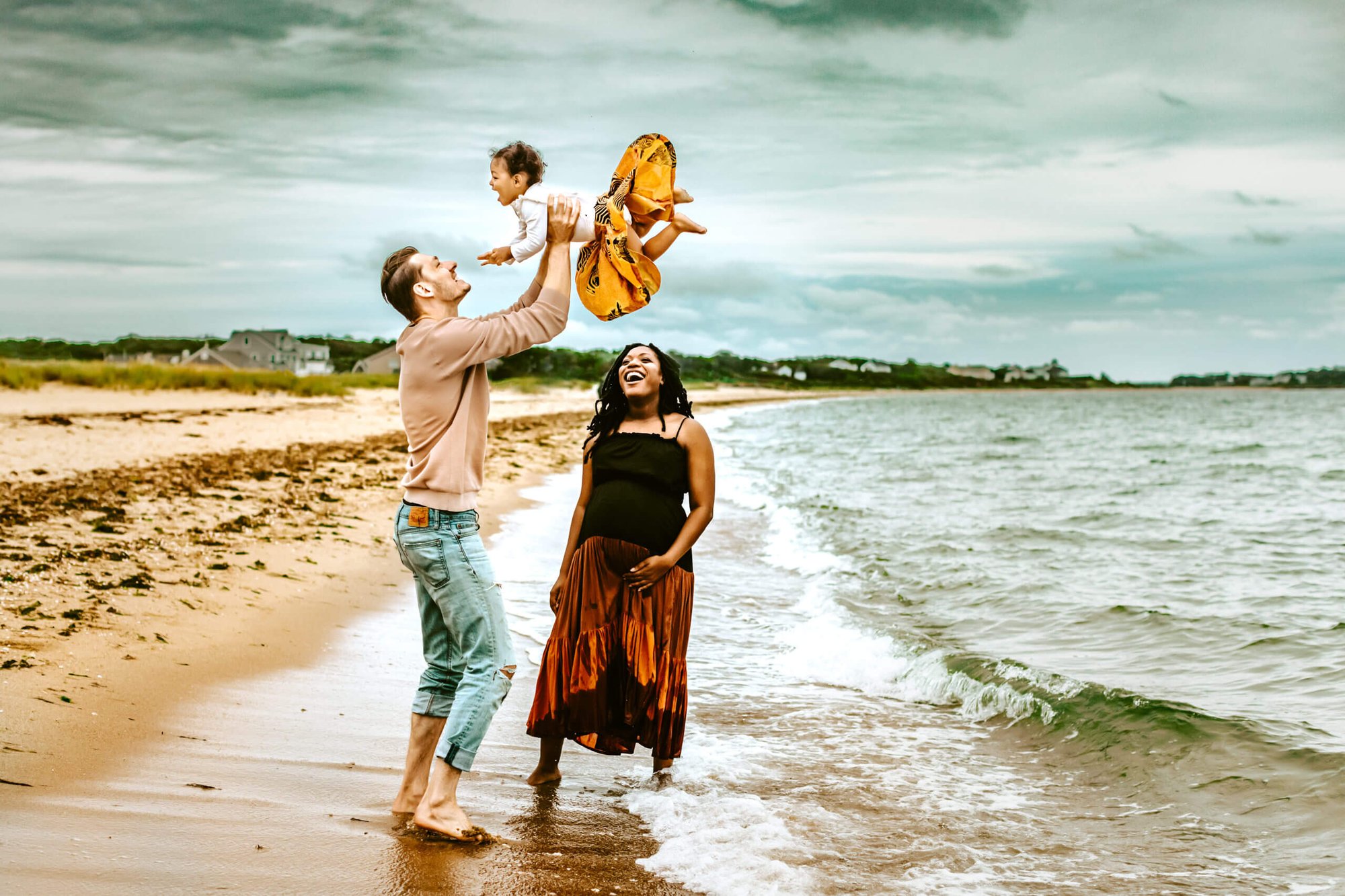 Beach Photo Session - Cape Cod - Andre Toro Photography - Maternity Photos