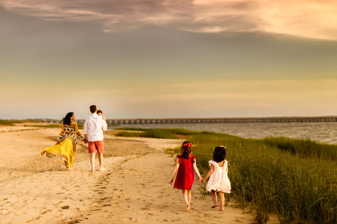 Boston Beach Family Session - Fine Art -19