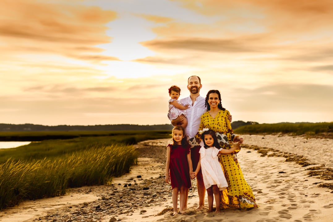 Boston Beach Family Session - Fine Art -4