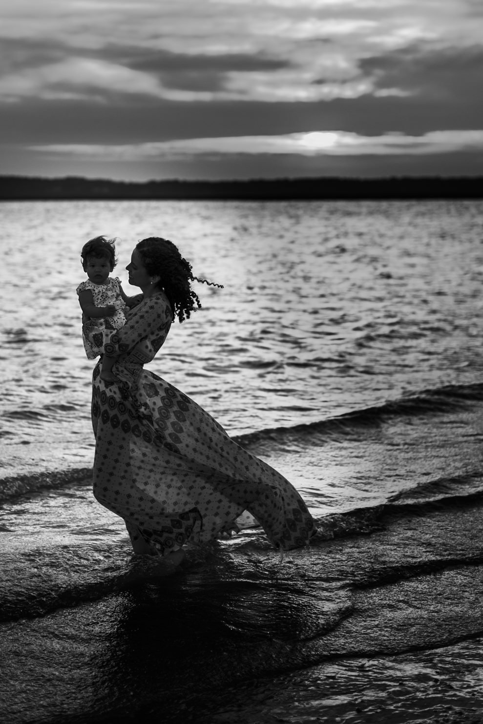 Boston Beach Family Session - Fine Art -44