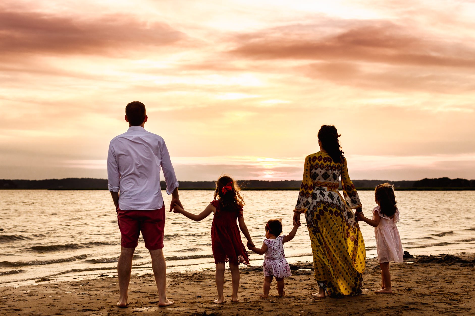 Boston Beach Family Session - Fine Art -57