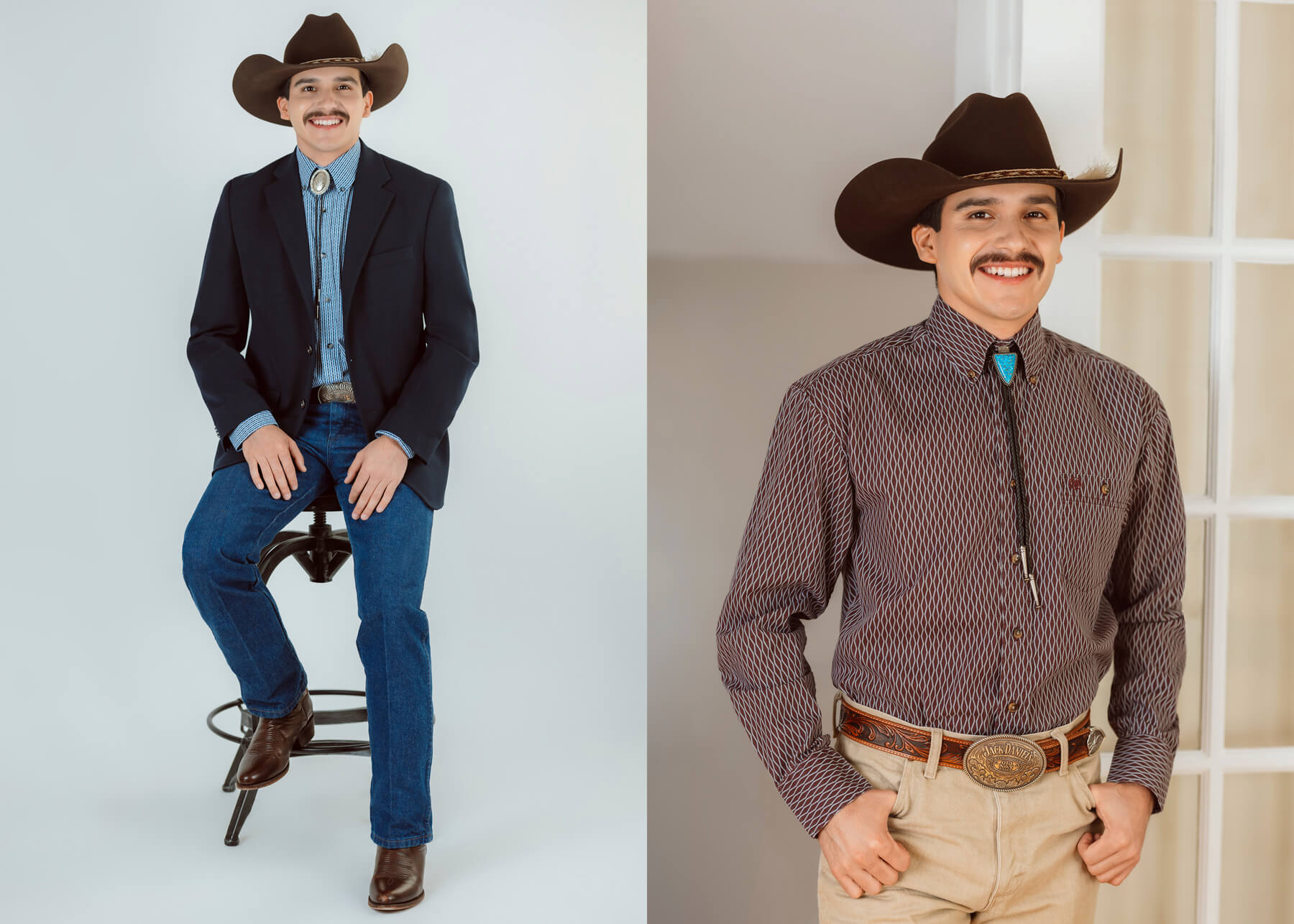 Collage of Headshots wardrobe  for a man, at Photography Studio in Lexington, Massachusetts