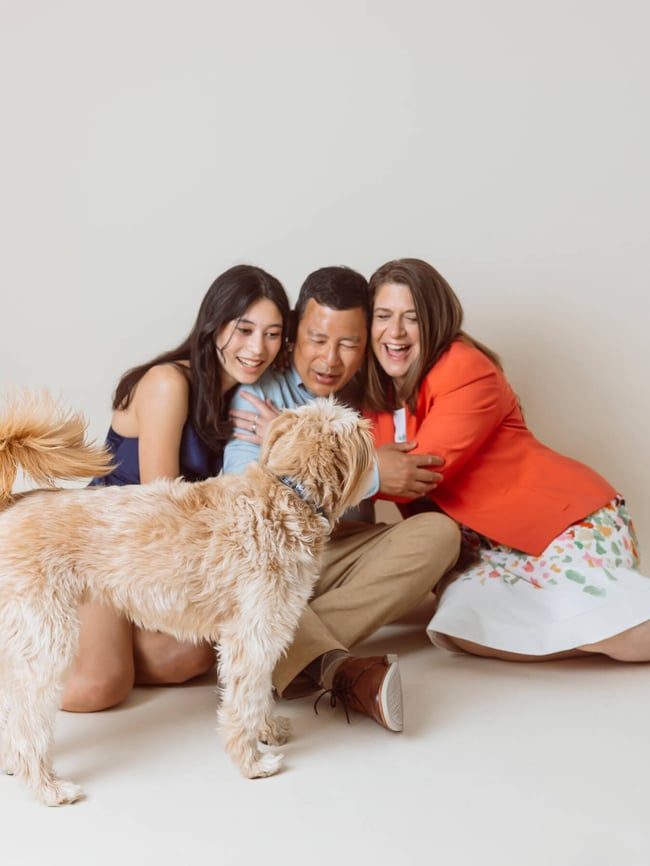 Dog portrait at Studio in Lexington, Massachusetts-1