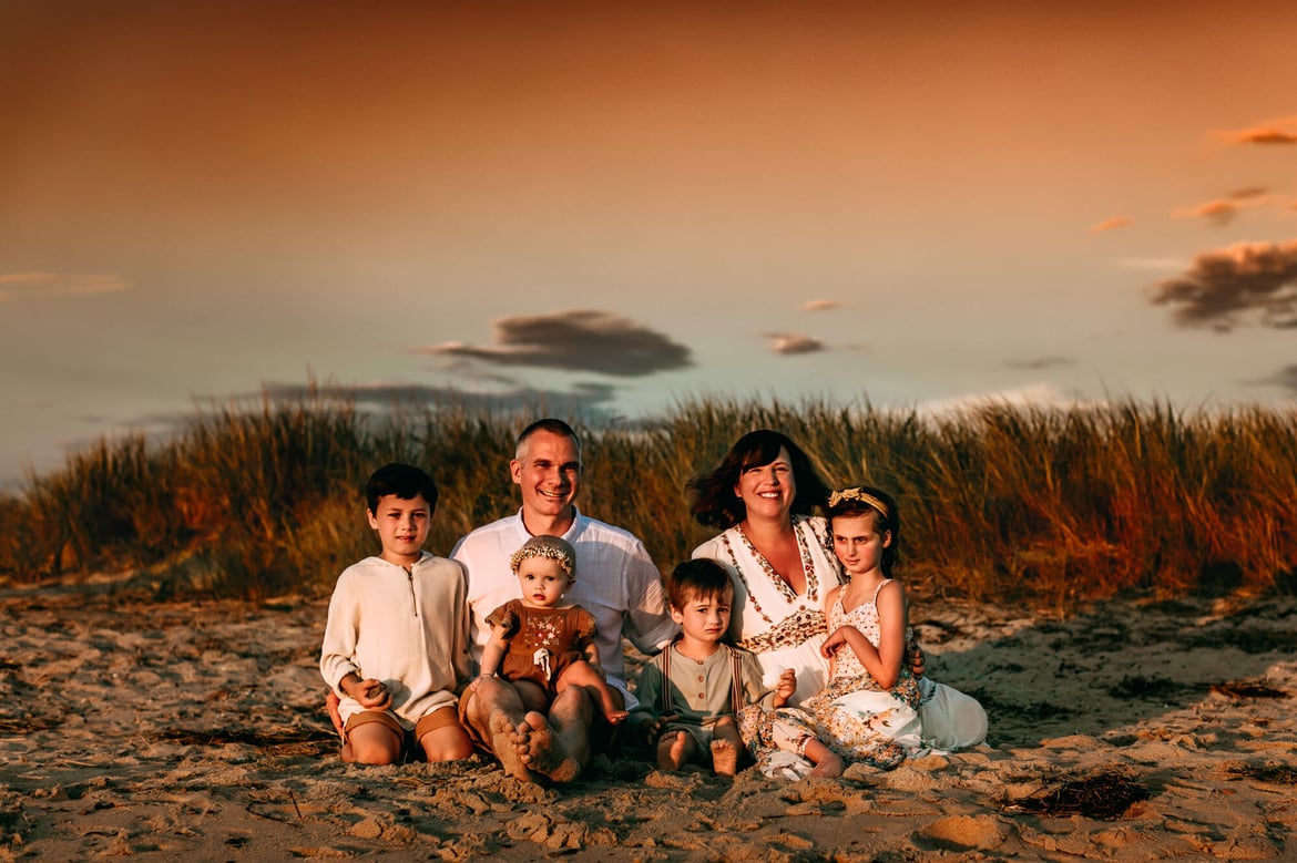Duxbury Beach Family Photo Session -7