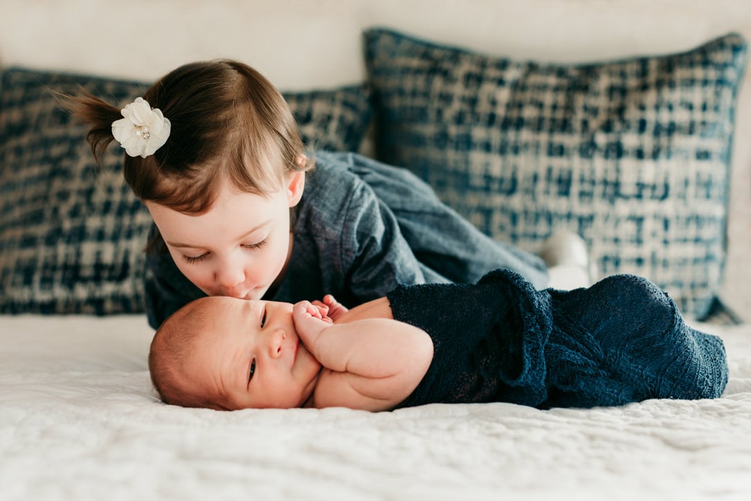 Fine Art In Home Newborn Session - Boston-17