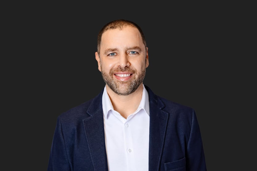 Man Corporate Headshot on-location, Massachusetts
