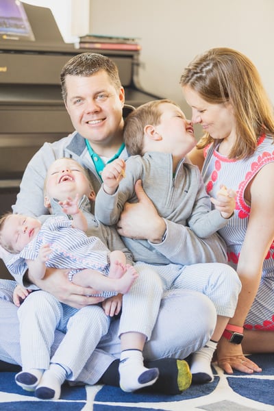 In Home Newborn Session Boston