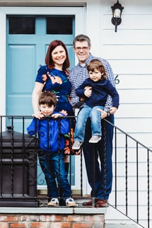 Love in Covid19 times - front door family portrait - Andre Toro Photography-112