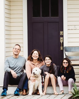 Love in Covid19 times - front door family portrait - Andre Toro Photography-115
