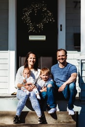 Love in Covid19 times - front door family portrait - Andre Toro Photography-32