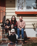 Love in Covid19 times - front door family portrait - Andre Toro Photography-62