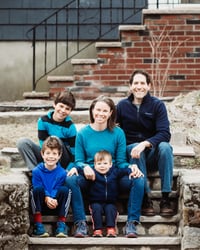 Love in Covid19 times - front door family portrait - Andre Toro Photography-82