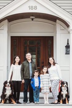 Love in Covid19 times - front door family portrait - Andre Toro Photography-88