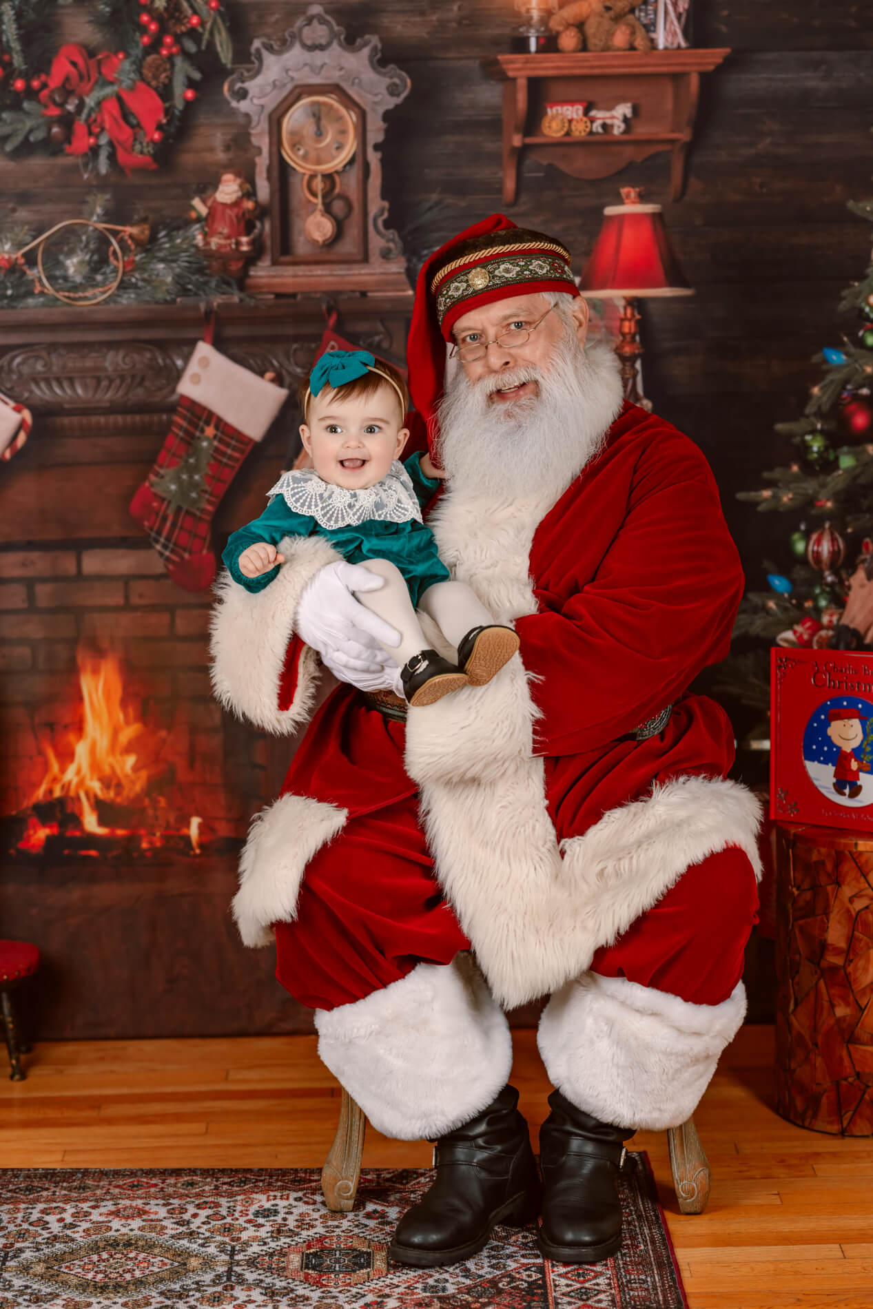 Santa in studio Lexington-2
