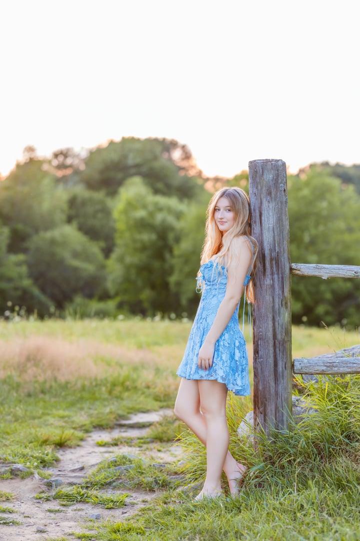 Senior high school photo in Boston Lexington open field-6 Senior high school photo in Boston Lexington open field-6