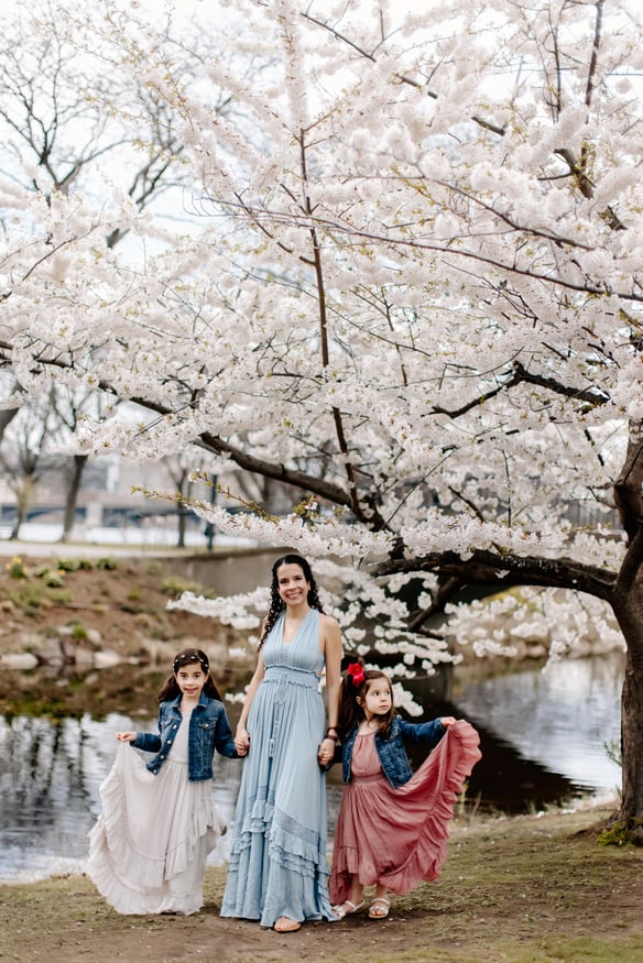 Spring Boston Family Photography Cherry Blossom-4