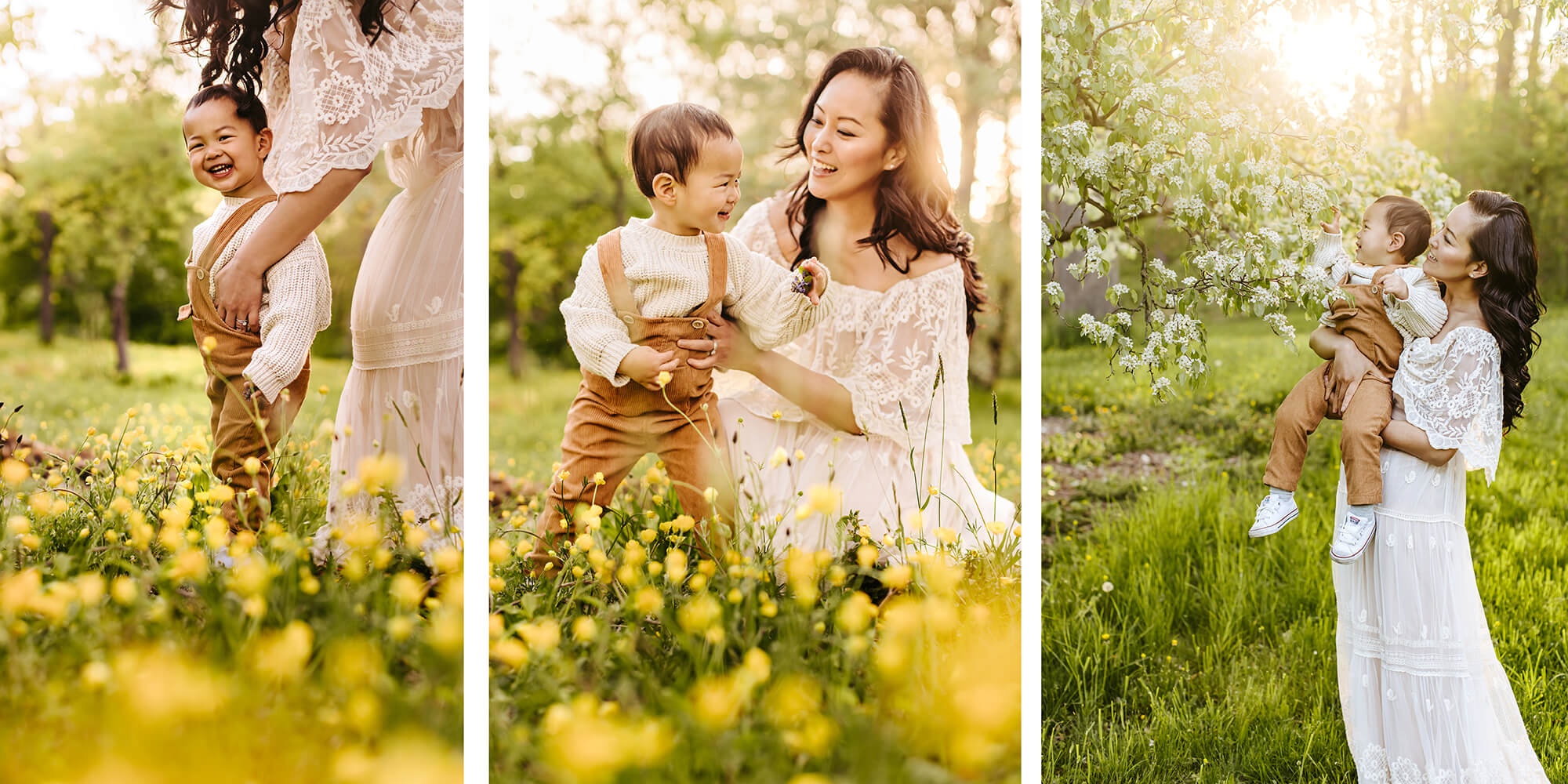 Spring-Wildflowers-Boston-Family-Portraits-Collage