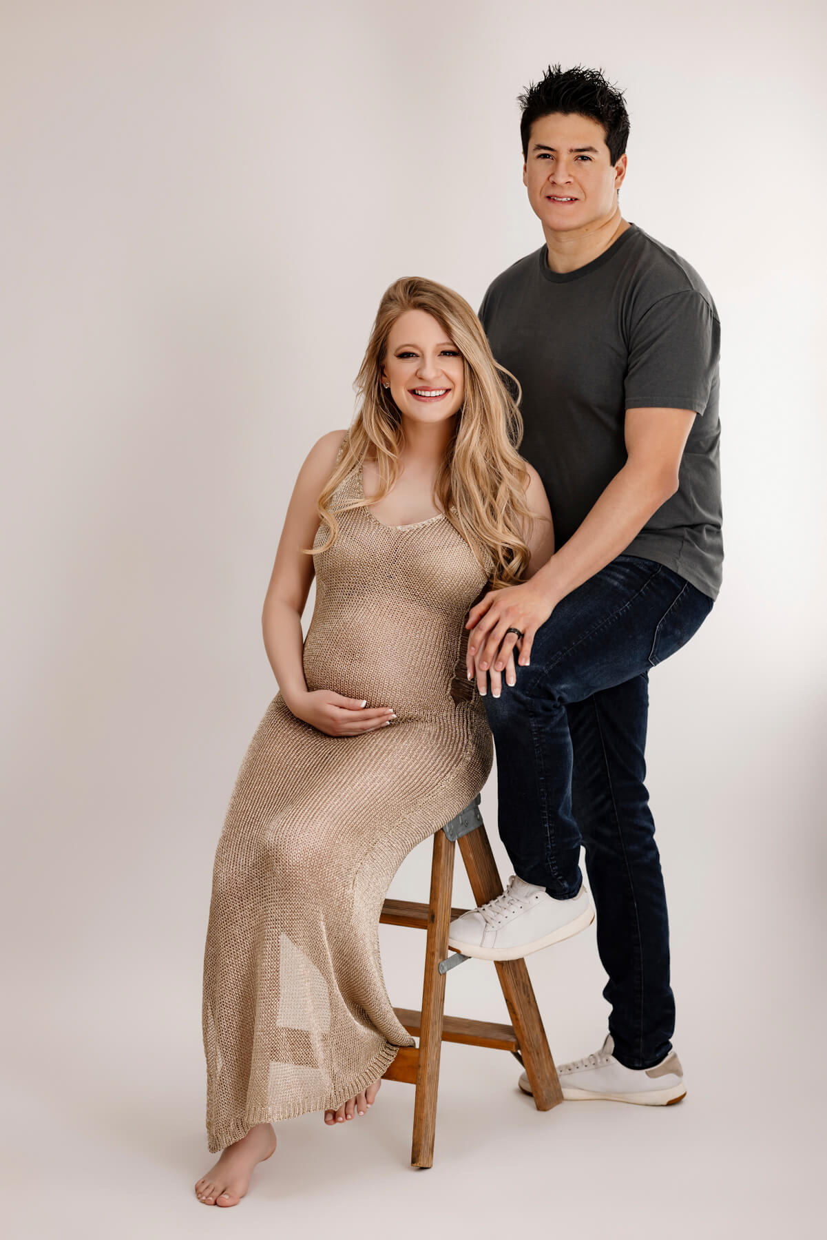 Studio Maternity portrait in Boston-21