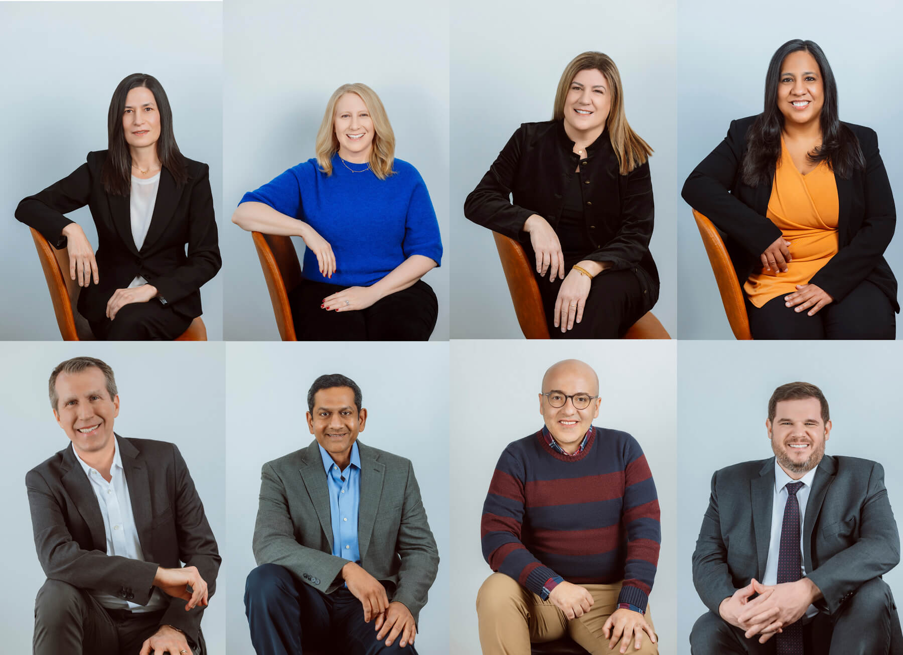 TAKEDA Corporate Headshots Collage at Lexington, Massachusetts