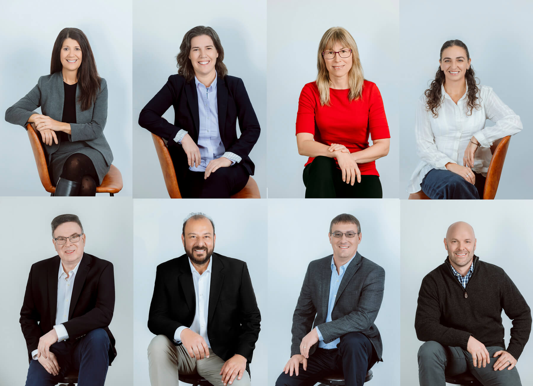TAKEDA Corporate Headshots Collage at Lexington, Massachusetts