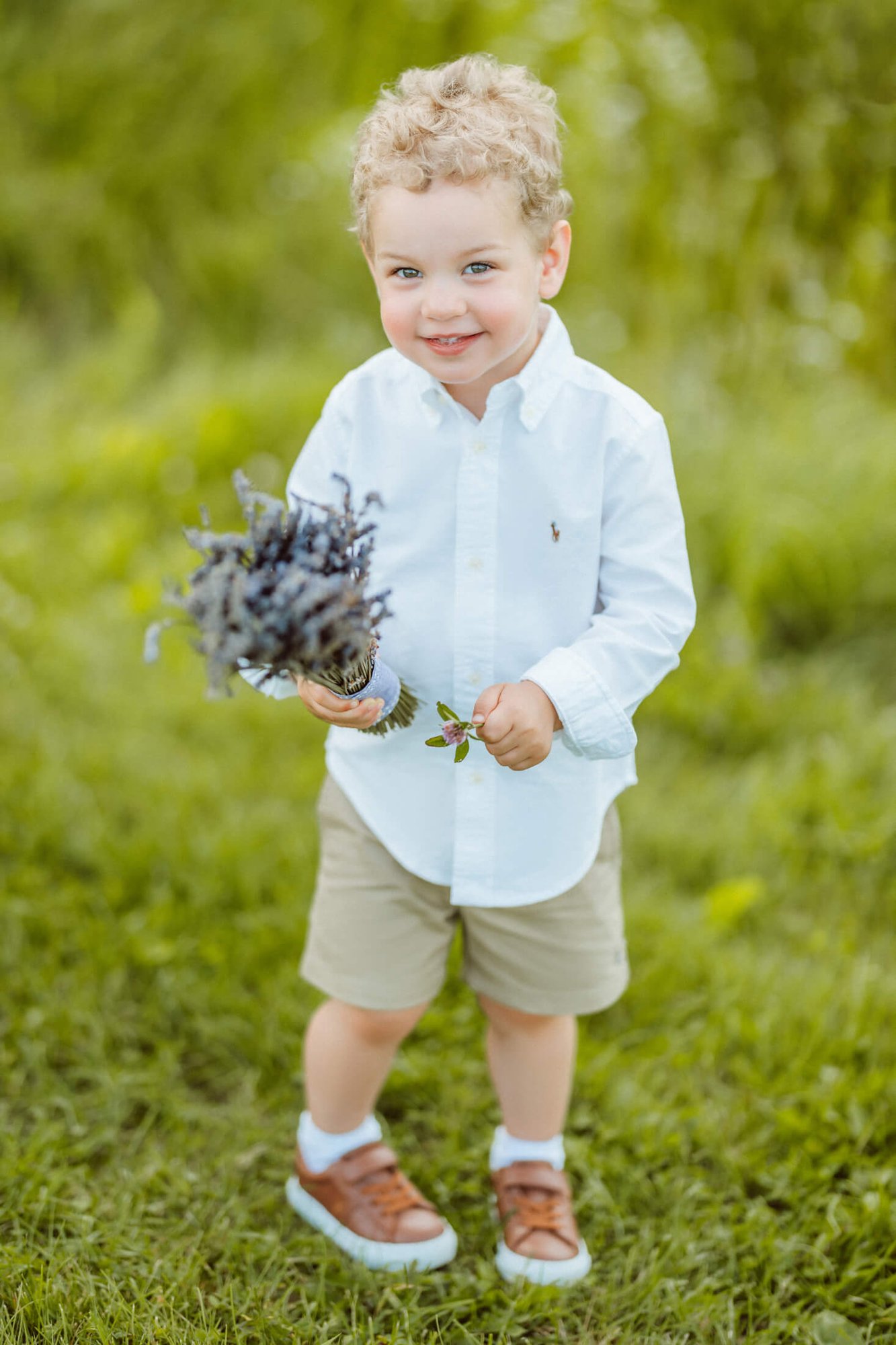 family photos at a lavender field in boston-8