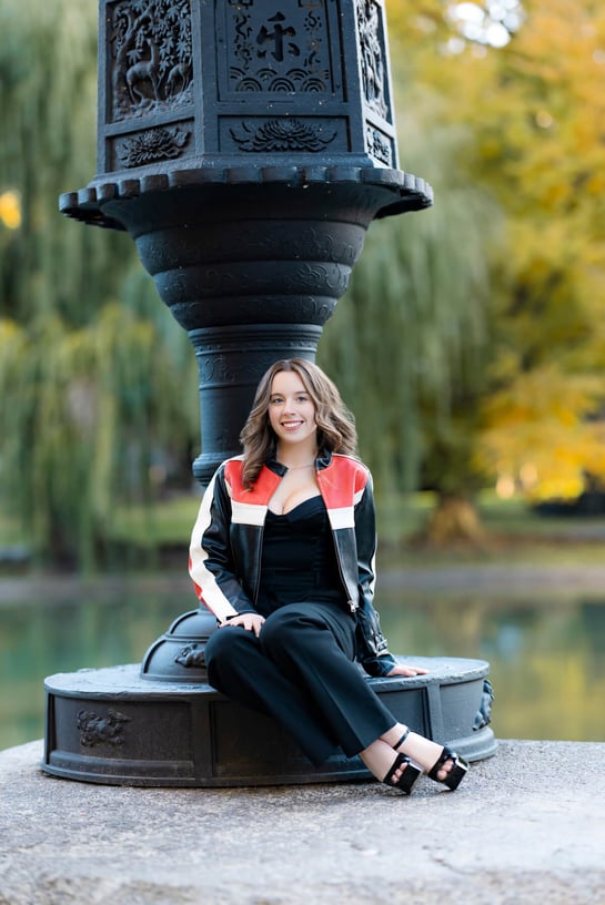 graduation senior outdoors  boston public garden-1