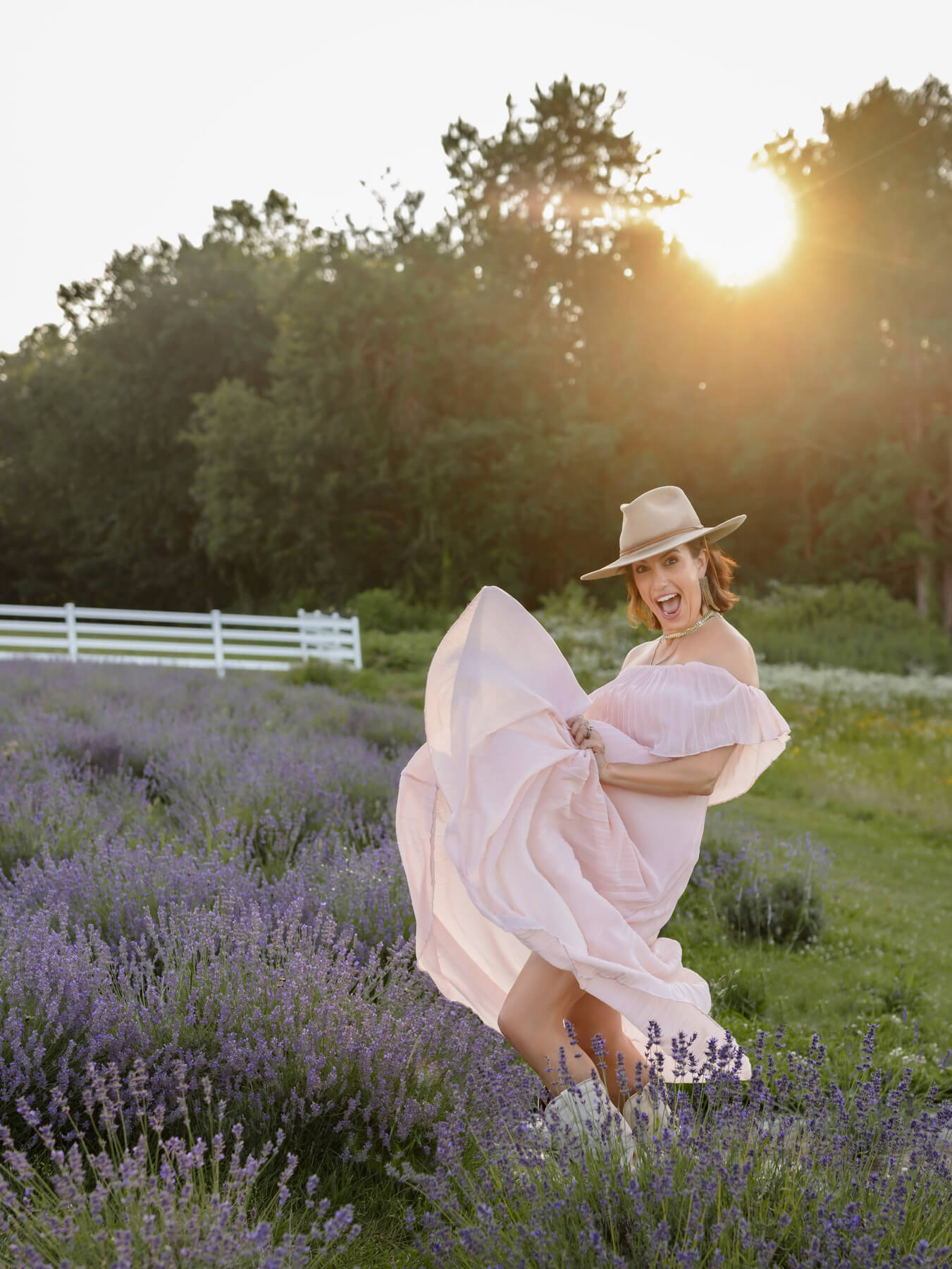 lavender field family portraits Boston MA-2
