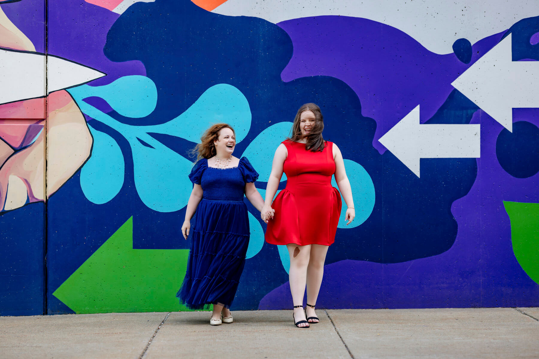Northeastern graduation portraits of girl and mom at Boston, Massachusetts