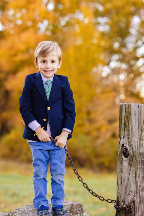 outdoors kid portrait in boston - classic posed portrait-14