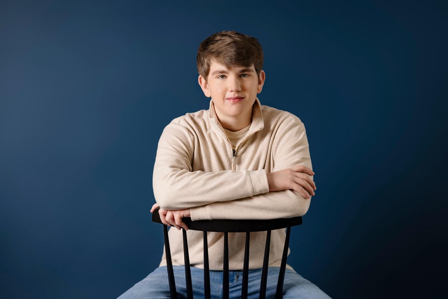 senior boy portraits at the studio in Lexington Boston-1