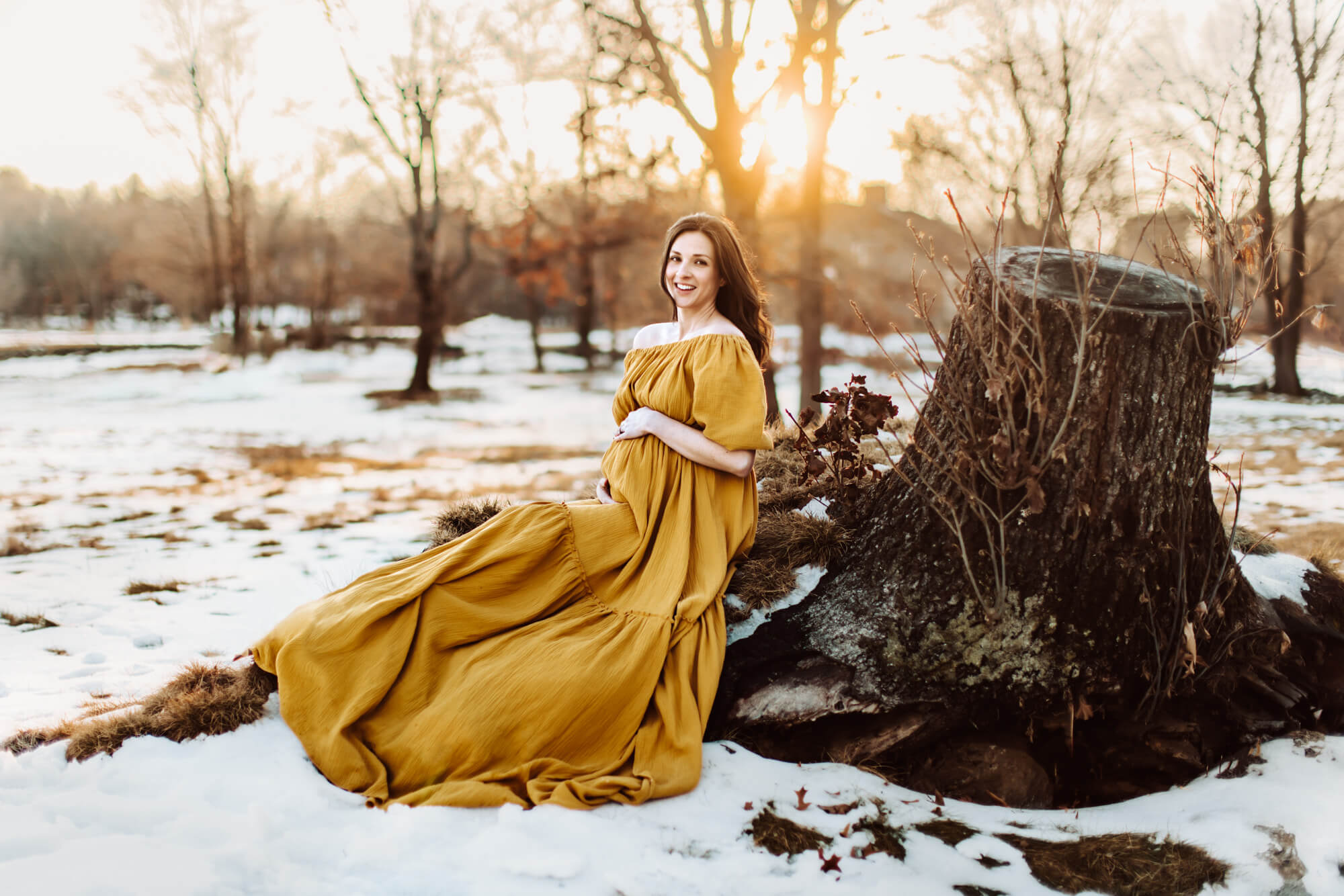 snow maternity session boston-5