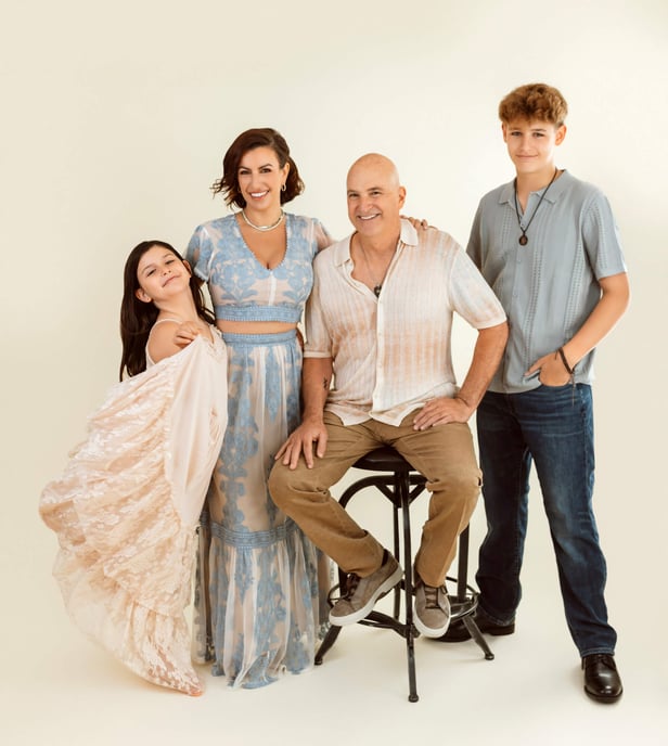 studio family portraits, at Lexington, Massachusetts