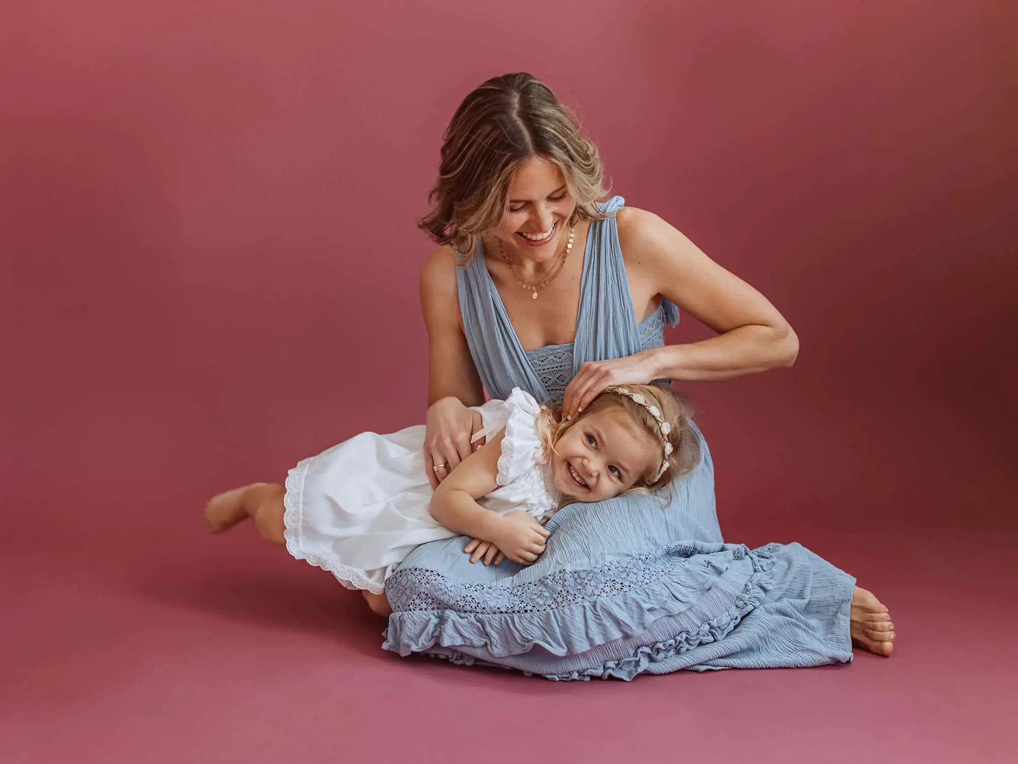 studio_mother and her daughter - photography studio in Boston