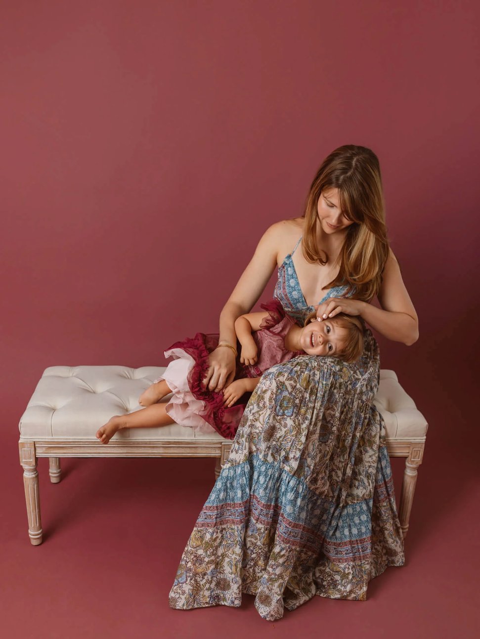 studio_mother with her baby red - photography studio in Boston